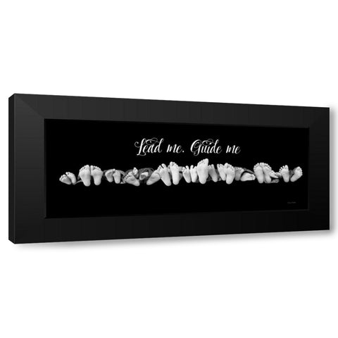 Lead Me Guide Me Black Modern Wood Framed Art Print by Murdock, Ramona