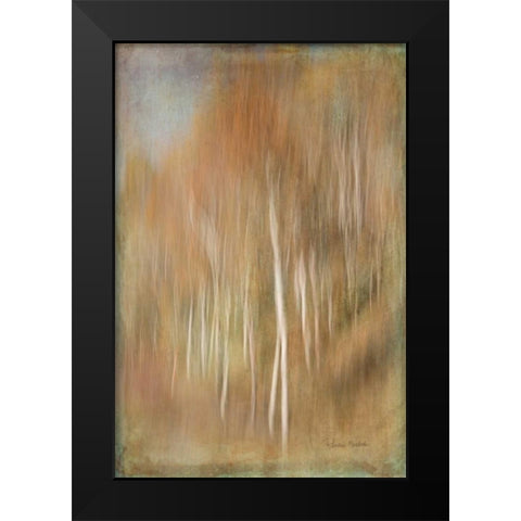 Ethereal Trees Black Modern Wood Framed Art Print by Murdock, Ramona