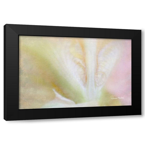 Intimate with Iris Black Modern Wood Framed Art Print by Murdock, Ramona