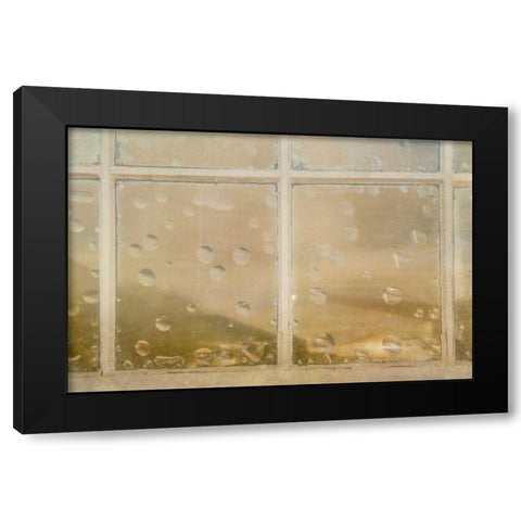 Vintage Glass Black Modern Wood Framed Art Print with Double Matting by Murdock, Ramona