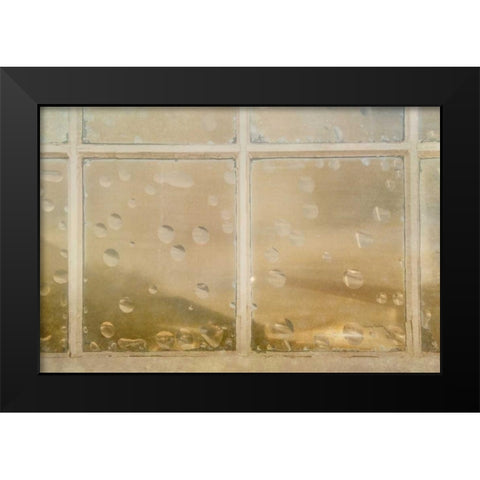 Vintage Glass Black Modern Wood Framed Art Print by Murdock, Ramona