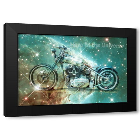Hero of the Universe Black Modern Wood Framed Art Print with Double Matting by Murdock, Ramona