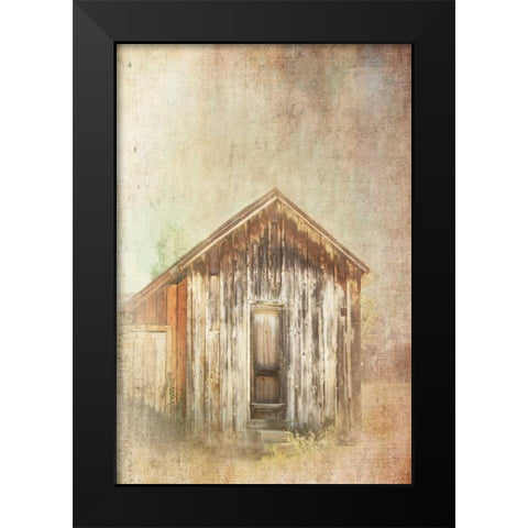 In Memory Of Black Modern Wood Framed Art Print by Murdock, Ramona
