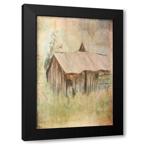 Hot Tin Roof Black Modern Wood Framed Art Print with Double Matting by Murdock, Ramona
