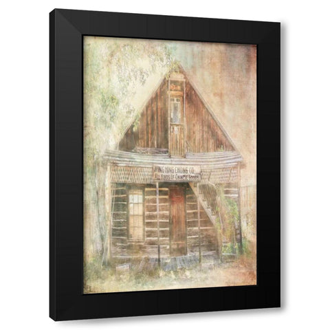 Chinese Goods Black Modern Wood Framed Art Print by Murdock, Ramona