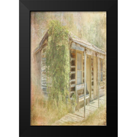 Bunkhouse Black Modern Wood Framed Art Print by Murdock, Ramona