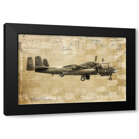 From the Grave Yard Black Modern Wood Framed Art Print by Murdock, Ramona