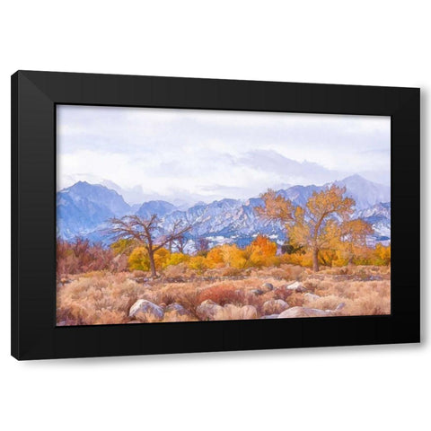 High Desert Vista IV Black Modern Wood Framed Art Print by Murdock, Ramona