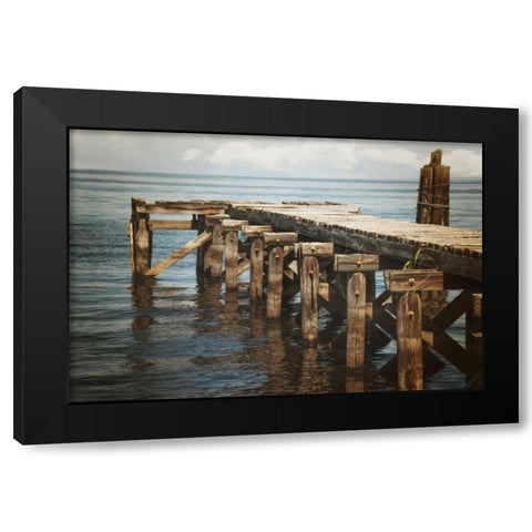 Quite Abandoned II Black Modern Wood Framed Art Print by Murdock, Ramona