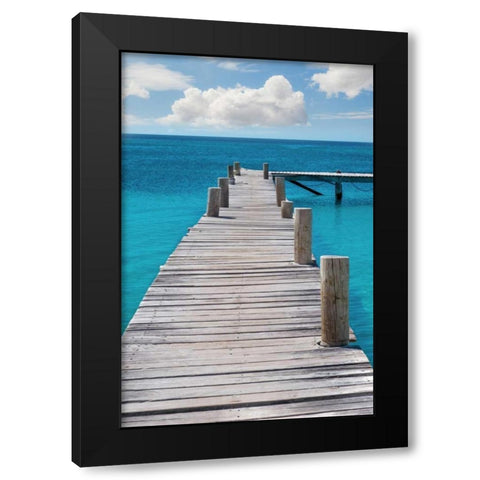 Other World Black Modern Wood Framed Art Print by Murdock, Ramona