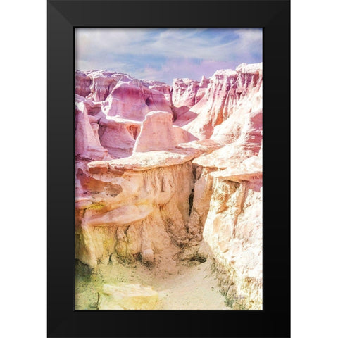 Bisti Badlands Desert Sculpture I Black Modern Wood Framed Art Print by Murdock, Ramona