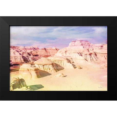 Bisti Badlands Desert Wonderland II Black Modern Wood Framed Art Print by Murdock, Ramona