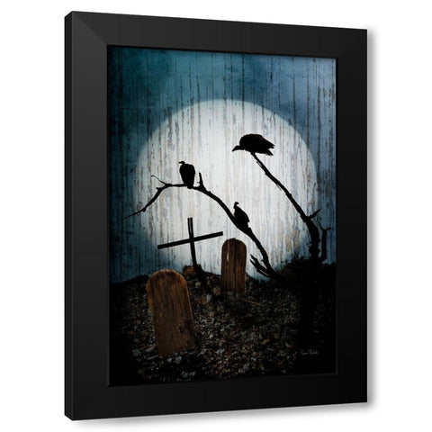 Were Waiting For You Black Modern Wood Framed Art Print with Double Matting by Murdock, Ramona