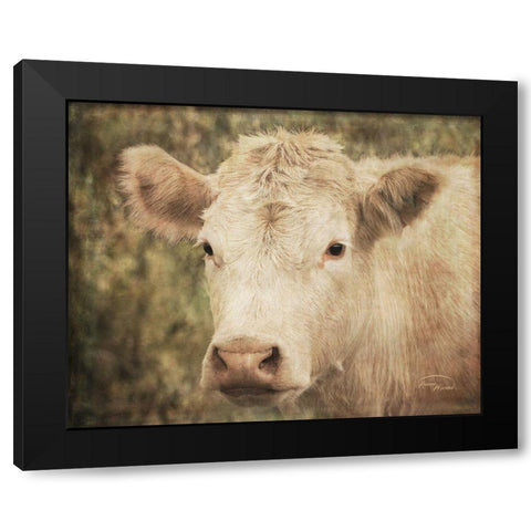 Flossie Mae Black Modern Wood Framed Art Print with Double Matting by Murdock, Ramona