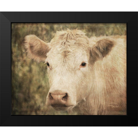 Flossie Mae Black Modern Wood Framed Art Print by Murdock, Ramona