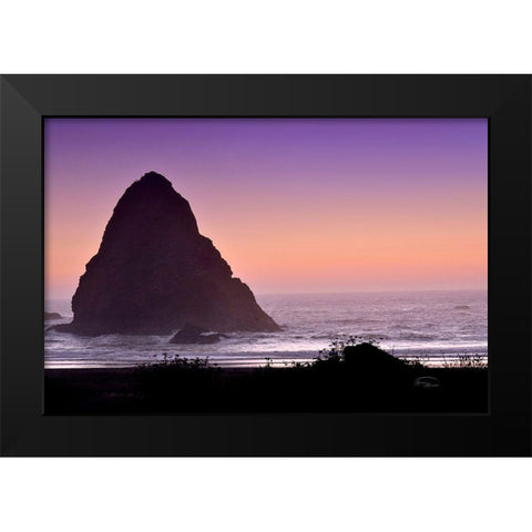 Whaleshead Beach II Black Modern Wood Framed Art Print by Murdock, Ramona