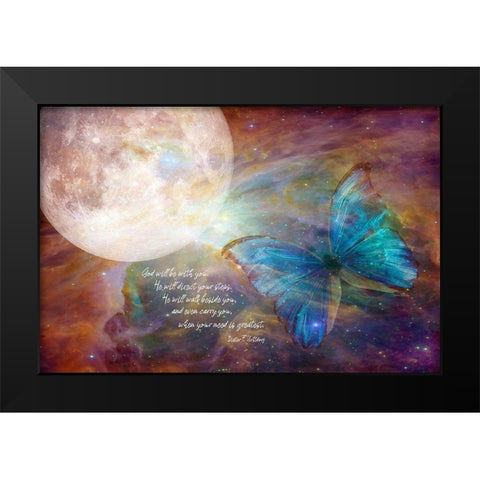 Heading Home Black Modern Wood Framed Art Print by Murdock, Ramona