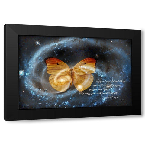 Serving Black Modern Wood Framed Art Print by Murdock, Ramona