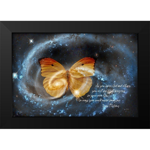 Serving Black Modern Wood Framed Art Print by Murdock, Ramona
