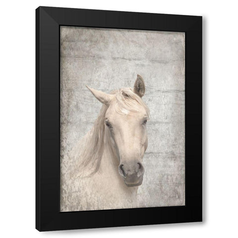 Her Textured Black Modern Wood Framed Art Print with Double Matting by Murdock, Ramona
