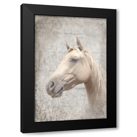Him Textured Black Modern Wood Framed Art Print with Double Matting by Murdock, Ramona