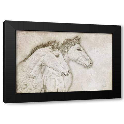 Looking Forward Black Modern Wood Framed Art Print with Double Matting by Murdock, Ramona