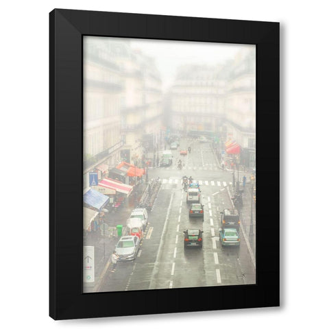 Upstairs Looking Down II Black Modern Wood Framed Art Print with Double Matting by Murdock, Ramona