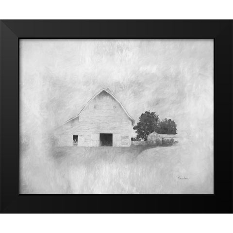 Family Barn II Black Modern Wood Framed Art Print by Murdock, Ramona
