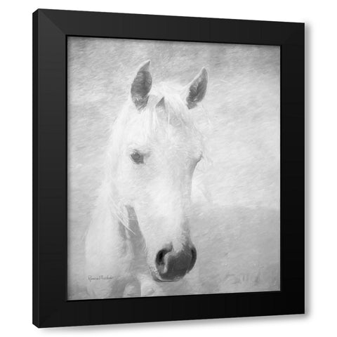 The Queen Black Modern Wood Framed Art Print with Double Matting by Murdock, Ramona