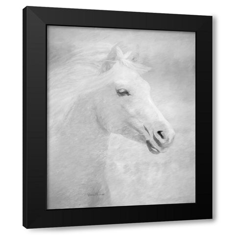 Wild Freedom Black Modern Wood Framed Art Print by Murdock, Ramona