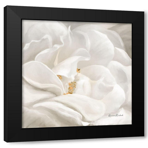Neutral Rose No. 1 Black Modern Wood Framed Art Print by Murdock, Ramona