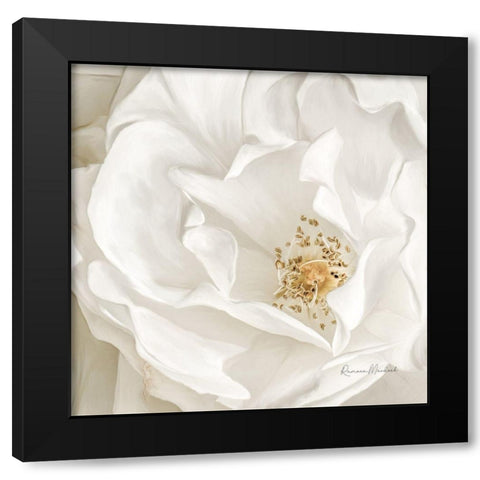 Neutral Rose No. 3 Black Modern Wood Framed Art Print by Murdock, Ramona