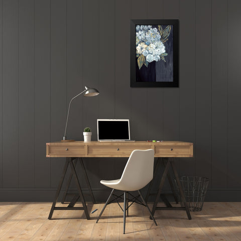 Moonlight Mystic II Black Modern Wood Framed Art Print by Murdock, Ramona