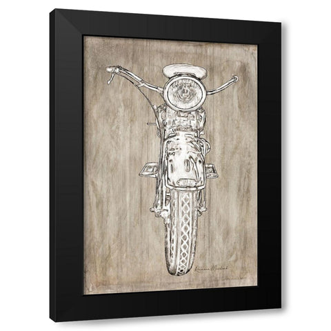Dream Cycle No. 1 Black Modern Wood Framed Art Print by Murdock, Ramona