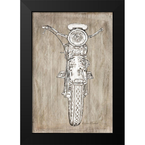 Dream Cycle No. 1 Black Modern Wood Framed Art Print by Murdock, Ramona