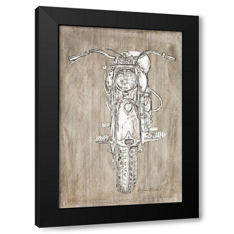 Dream Cycle No. 2 Black Modern Wood Framed Art Print with Double Matting by Murdock, Ramona