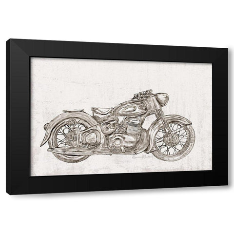 Sweet Ride No. 1 Black Modern Wood Framed Art Print with Double Matting by Murdock, Ramona