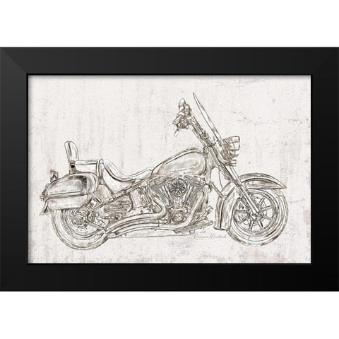 Sweet Ride No. 2 Black Modern Wood Framed Art Print by Murdock, Ramona