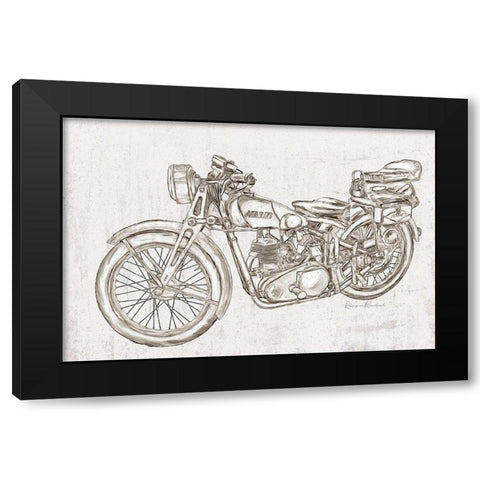 Sweet Ride No. 4 Black Modern Wood Framed Art Print with Double Matting by Murdock, Ramona
