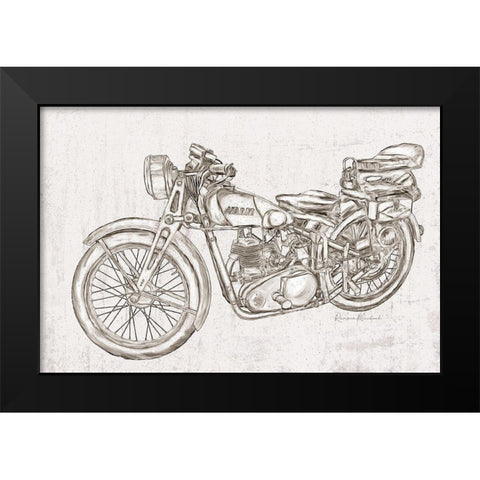 Sweet Ride No. 4 Black Modern Wood Framed Art Print by Murdock, Ramona