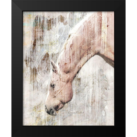 Safe Pasture Black Modern Wood Framed Art Print by Murdock, Ramona