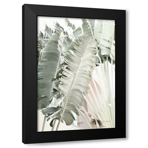 Banana Branch I Black Modern Wood Framed Art Print by Murdock, Ramona