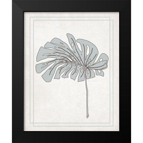 Tropical Monstera IV Black Modern Wood Framed Art Print by Murdock, Ramona