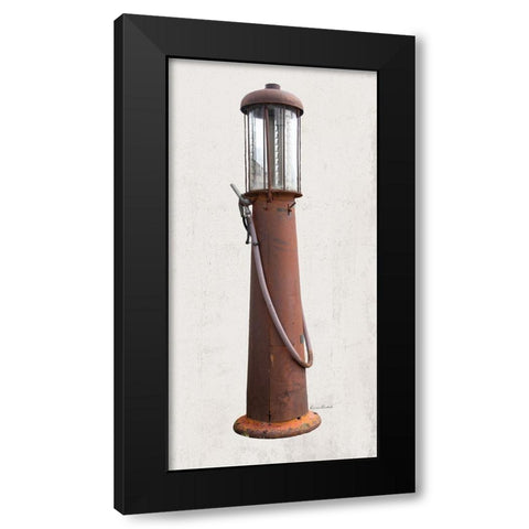 Vintage Fuel No. 1 Black Modern Wood Framed Art Print with Double Matting by Murdock, Ramona