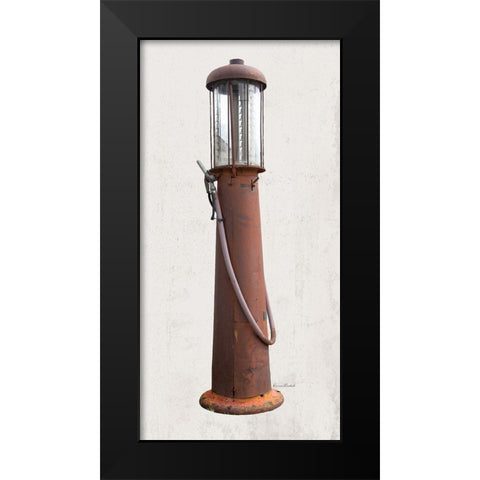 Vintage Fuel No. 1 Black Modern Wood Framed Art Print by Murdock, Ramona