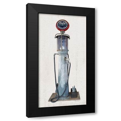 Vintage Fuel No. 2 Black Modern Wood Framed Art Print with Double Matting by Murdock, Ramona