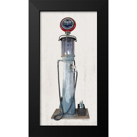 Vintage Fuel No. 2 Black Modern Wood Framed Art Print by Murdock, Ramona