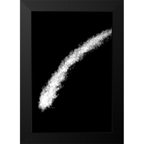 Comet Black Modern Wood Framed Art Print by Murdock, Ramona