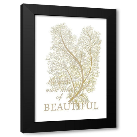 Own Kind of Beautiful Black Modern Wood Framed Art Print with Double Matting by Murdock, Ramona