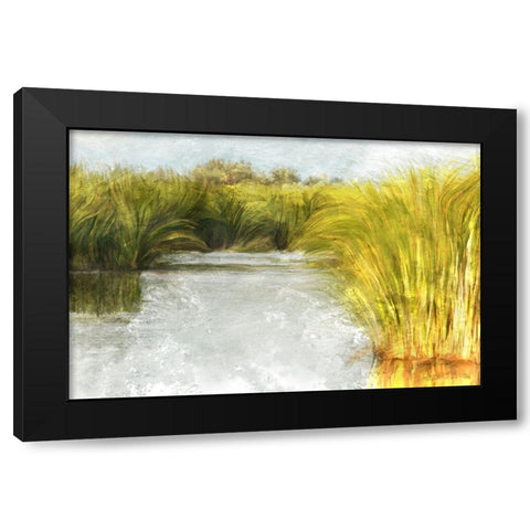 Marshy Wetlands No. 2 Black Modern Wood Framed Art Print with Double Matting by Murdock, Ramona